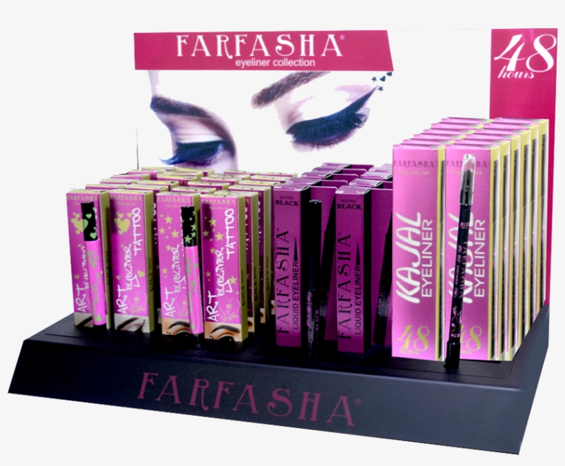 Eyeliner Tatto Small Stand - Shelf, transparent png