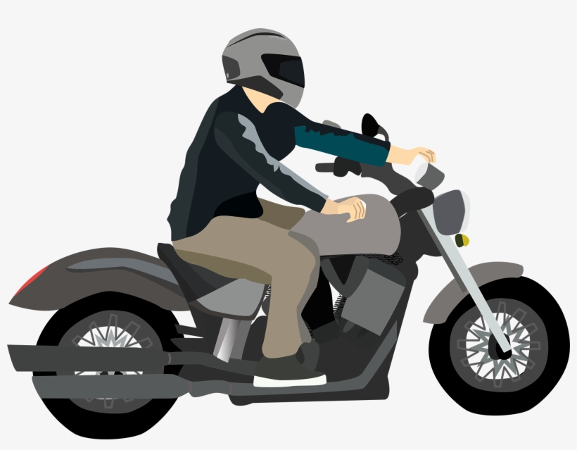 Motorcyclist Illustration - Sidecar, transparent png