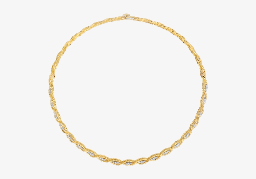 Roberto Coin Collar With Diamonds - Chain, transparent png