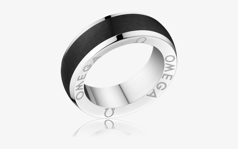 Omegamania Ring - Omega Ring Black Ceramic, transparent png