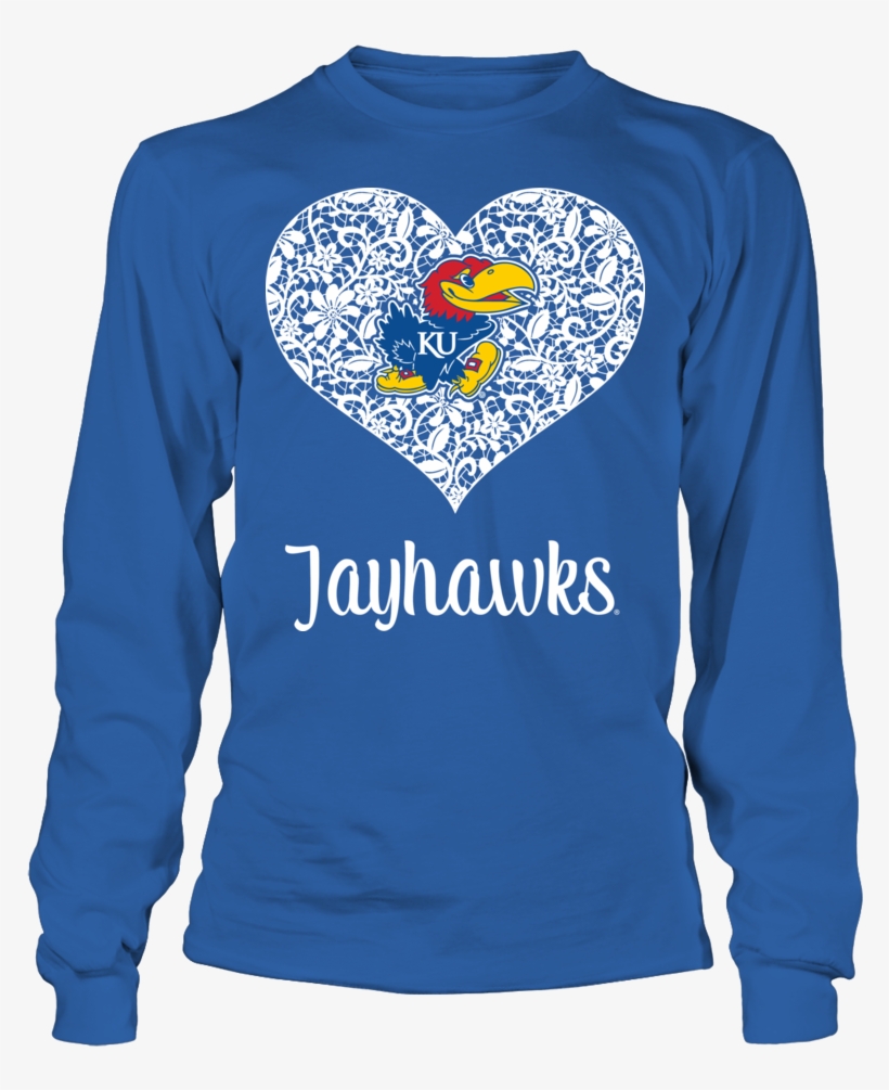 Lace Heart Logo Kansas Jayhawks Shirt Lace Heart Logo, transparent png