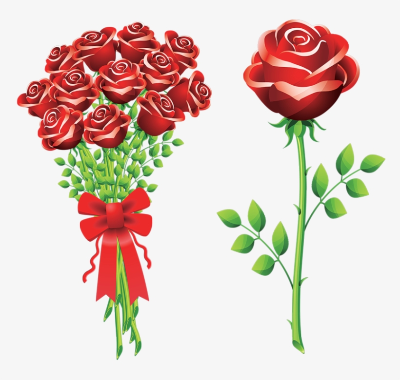 Bouquet Of Rose By Art, transparent png