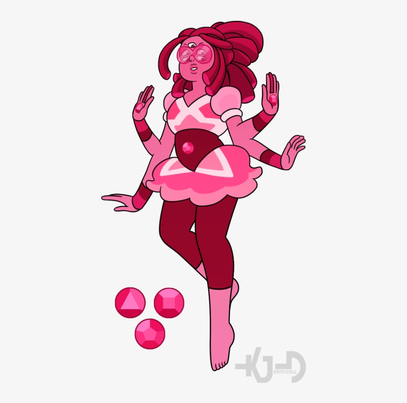 Cartoon Roses Pictures - Rose Quartz And Garnet Fusion, transparent png