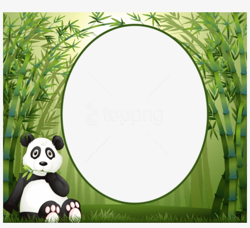 Free Png Best Stock Photos Child Png Frame With Cute - House In Bamboo Forest, transparent png