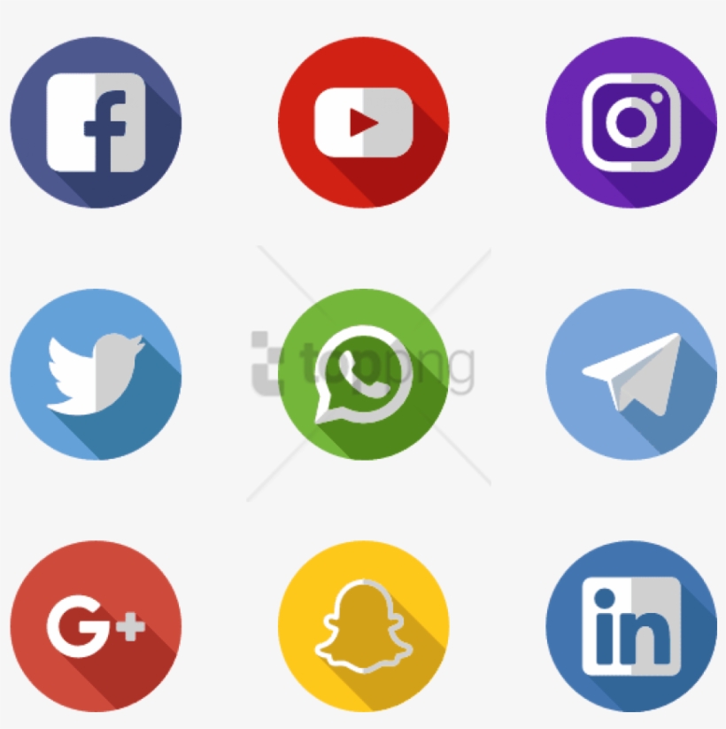 Free Png Social Media Apps Png Image With Transparent - Redes Sociales Png Icons, transparent png