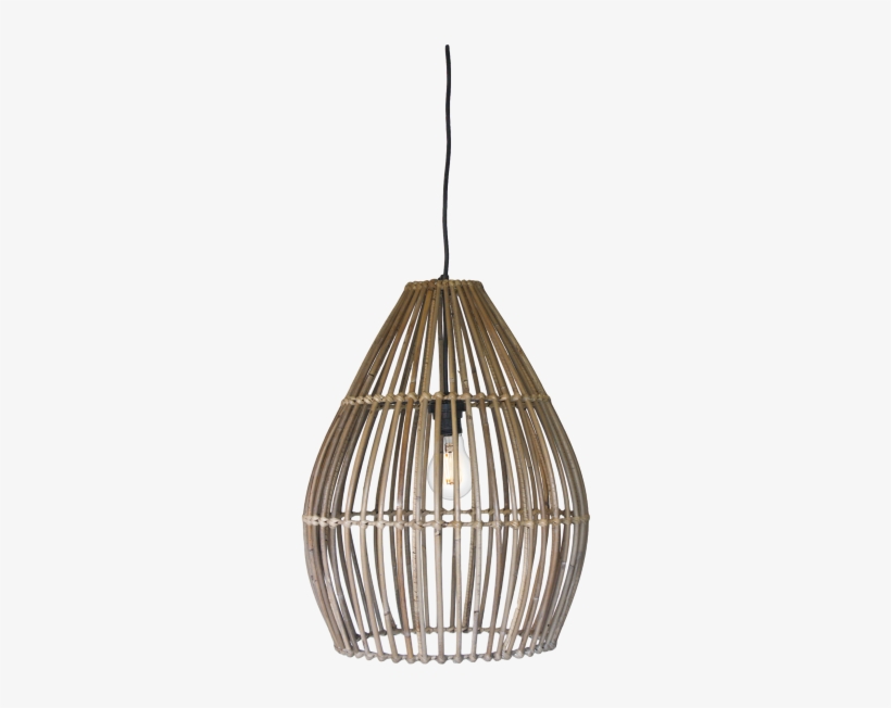 Hanging Rattan Ceiling Light - Naturel Hanglamp, transparent png