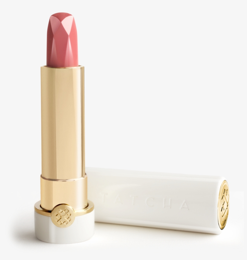 Transparent Lipstick With Flower Transparent Background - Tatcha Suing Too Faced, transparent png