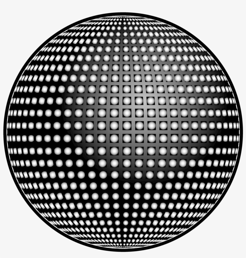 Apollo Design Sr-6183 Pearl Ball B&w Superresolution - Carbon Fiber Cd Mat, transparent png
