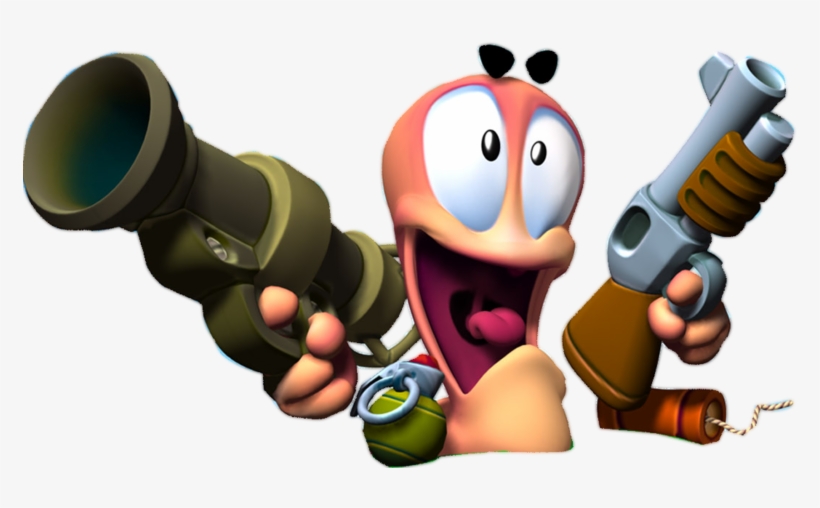 Worms Transparent Background - Worms 3d, transparent png