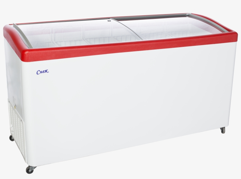 Freezer Chest With Curved Glass Mlg-600 - Box, transparent png