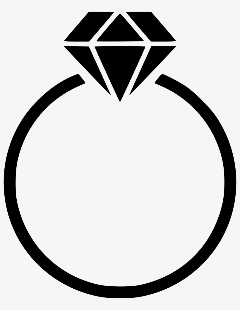 Diamond Png Icon Free - Ring Bride Png, transparent png