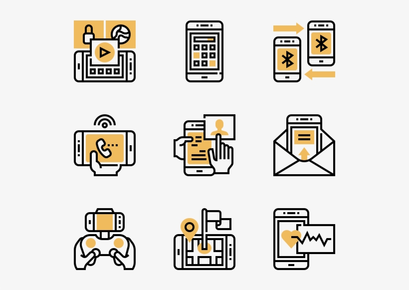 Smartphone Applications - Qr Code Icon Png, transparent png