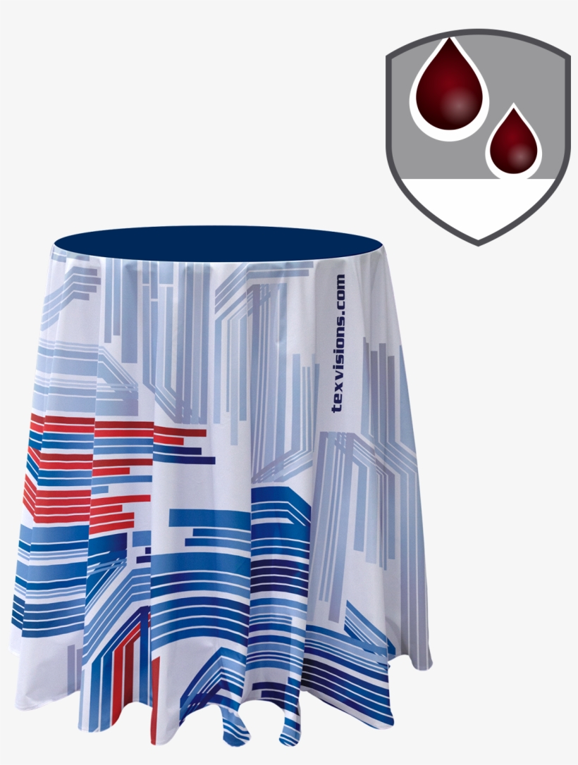 Bistro Table With Stain-resistant Standard Cover - Wine Glass, transparent png