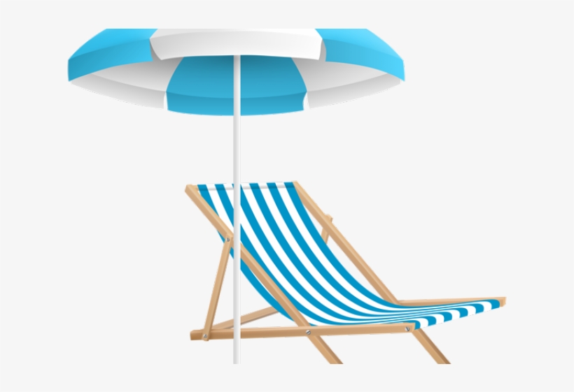 Chair Clipart Beach Chair - Beach Umbrella Chair, transparent png