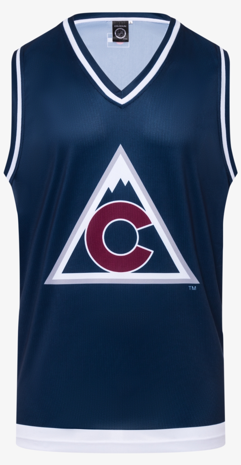 Colorado Avalanche Alt Hockey Tank - Colorado Avalanche, transparent png