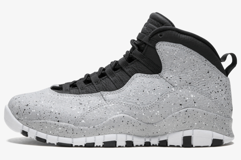 Air Jordan 10 Mens Retro, transparent png