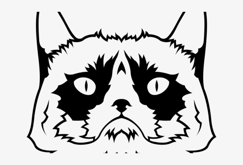 Grumpy Cat Clipart Png, transparent png