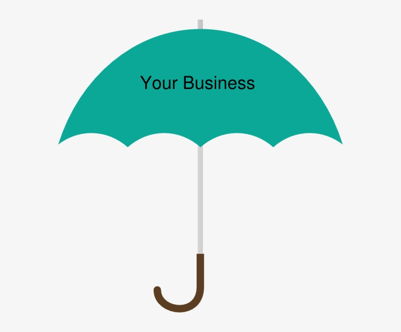 Turquoise Umbrella, transparent png