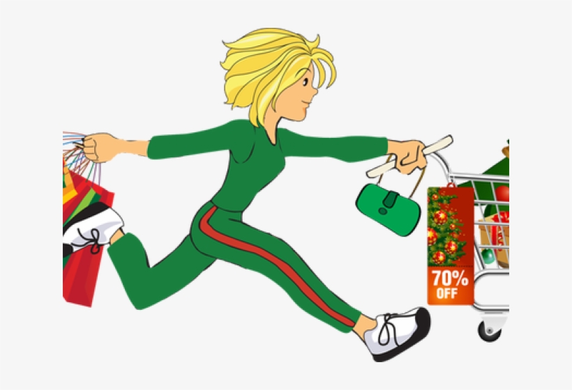 Thanksgiving Clipart Shopping - Black Friday Clip Art Free, transparent png