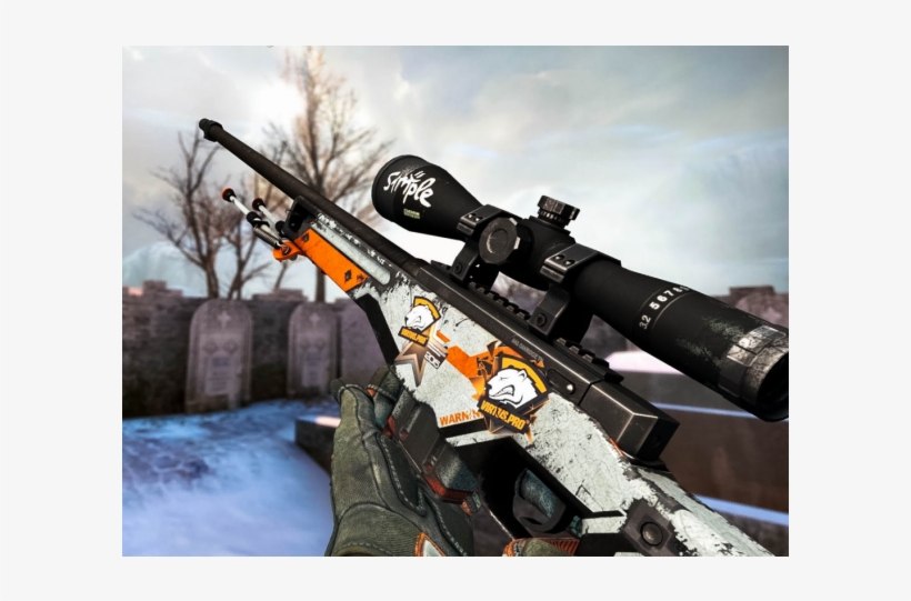 Asiimov Bs Float - Firearm, transparent png