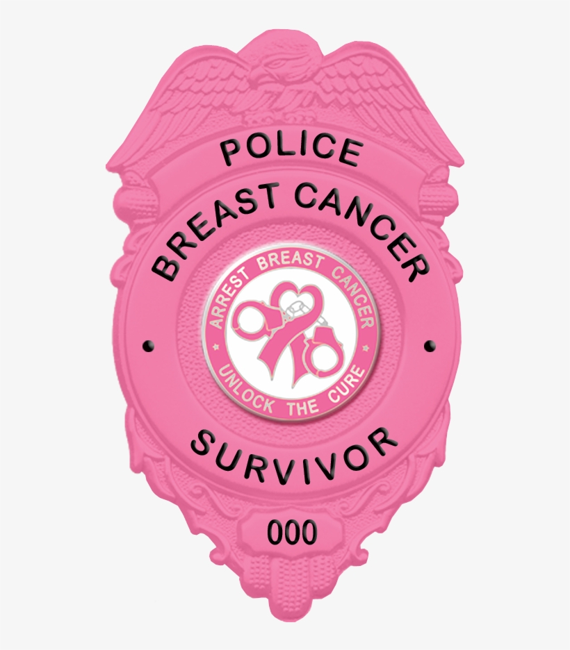 Blackinton Breast Cancer Awareness Badge With Eagle - Party Supply, transparent png