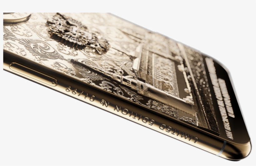 Caviar Putin Gold 7 - Mobile Phone, transparent png