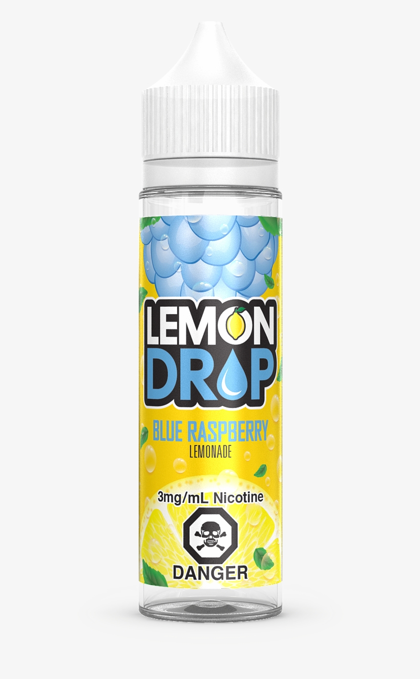Lemon Drop Blue Raspberry Lemonade Ecta - Lemon Drop Ejuice, transparent png