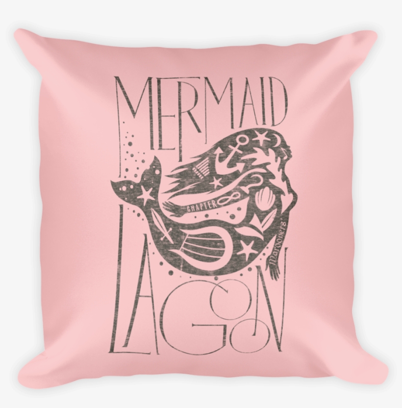 Pillow Mermaid Mockuppink Original - Cushion, transparent png