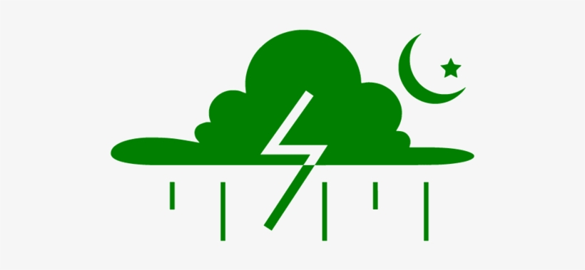 Thunderstorm - Graphic Design, transparent png