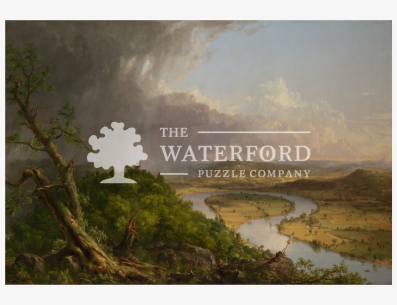 View From Mount Holyoke, Northampton, Massachusetts - Thomas Cole The Oxbow, transparent png