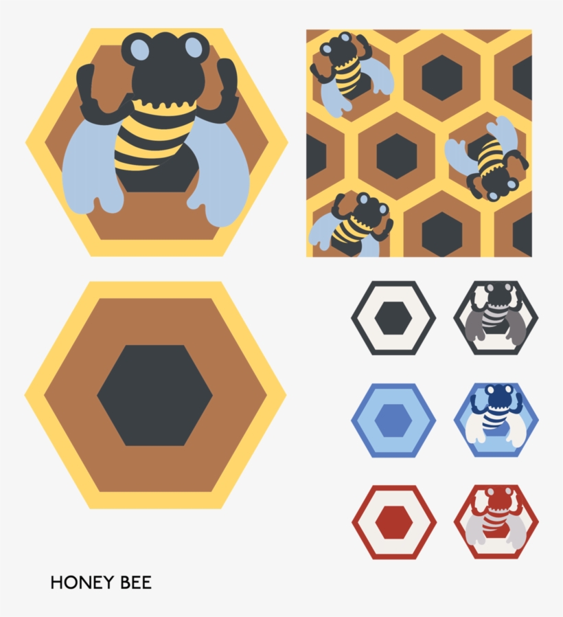 Honey Clipart Spilled - Honeybee, transparent png