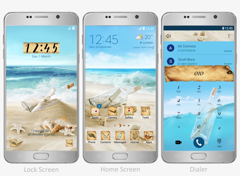 Message In A Bottle - Samsung Galaxy, transparent png