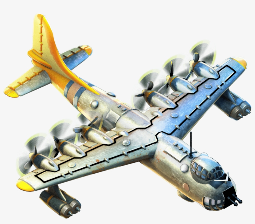 The Atomic Age Also Introduces Powerful New Attack - Boeing B-50 Superfortress, transparent png