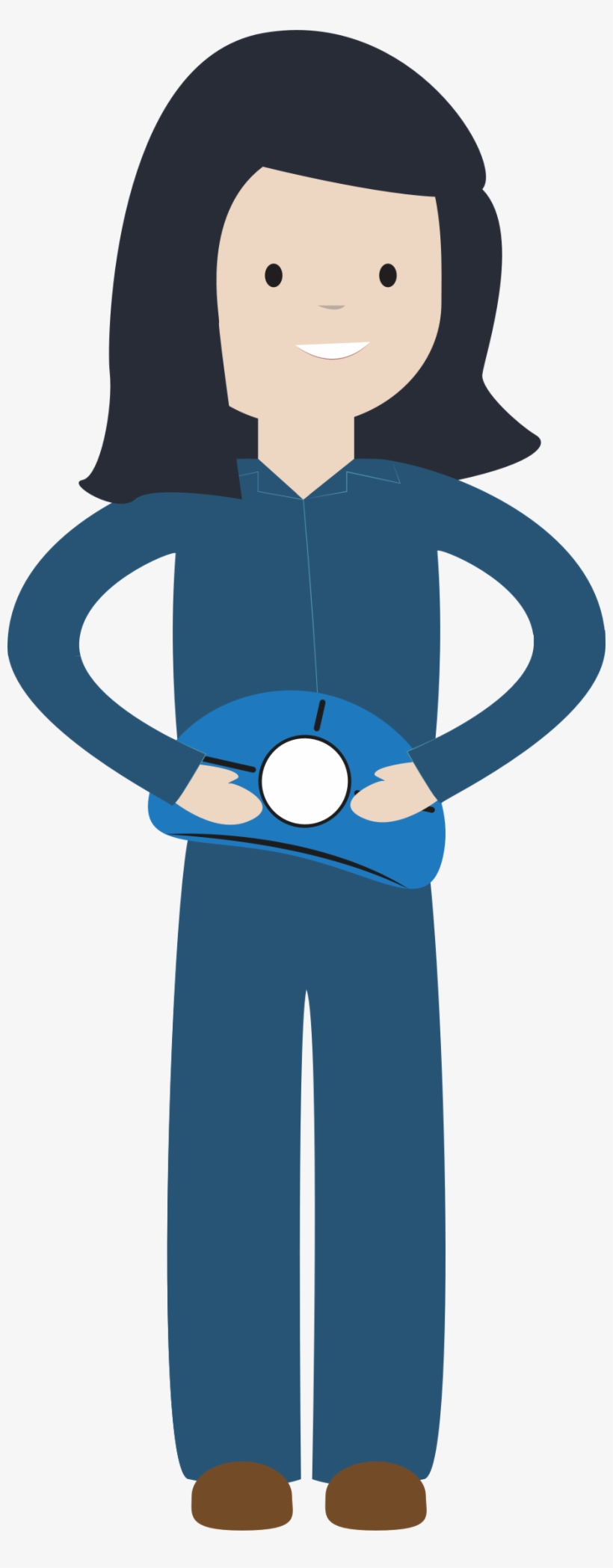 This Free Icons Png Design Of Female Engineer 10, transparent png