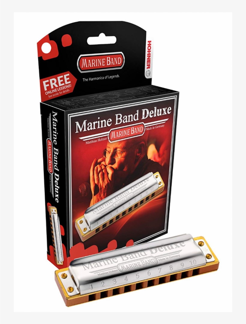 Hohner Harmonica Marine Band Deluxe Key C - Hohner Marine Band Thunderbird Low C, transparent png