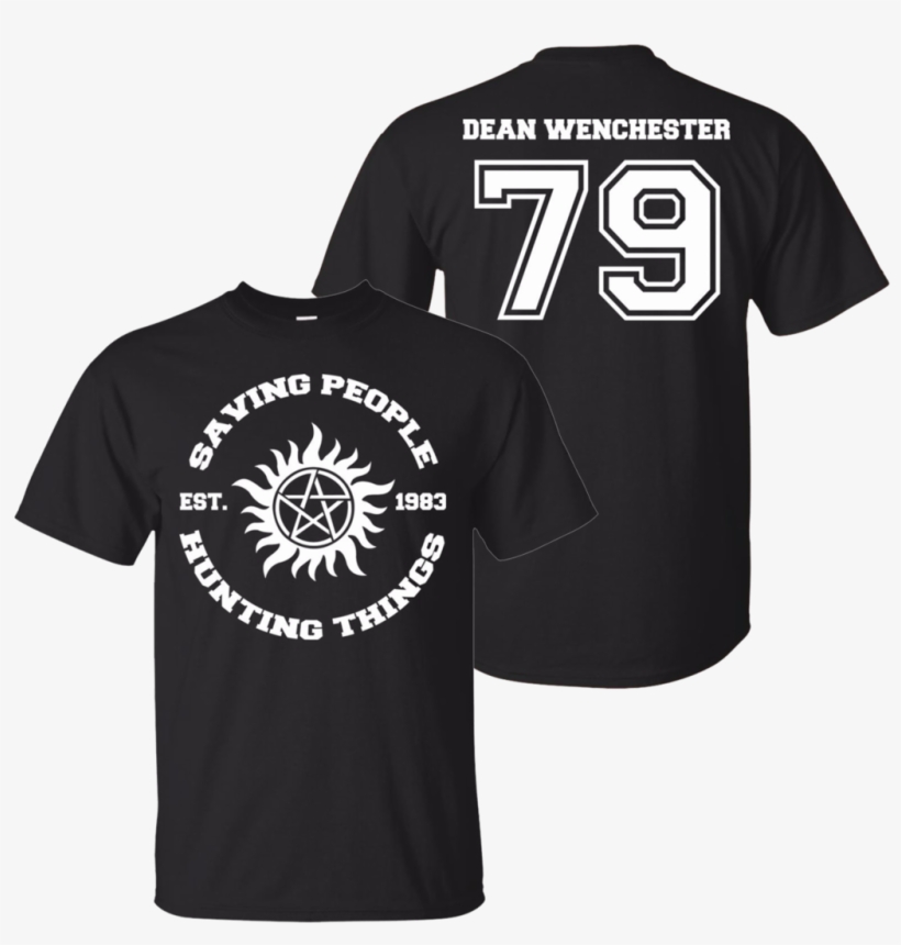 Supernatural Dean Winchester T Shirt - Sports Jersey, transparent png