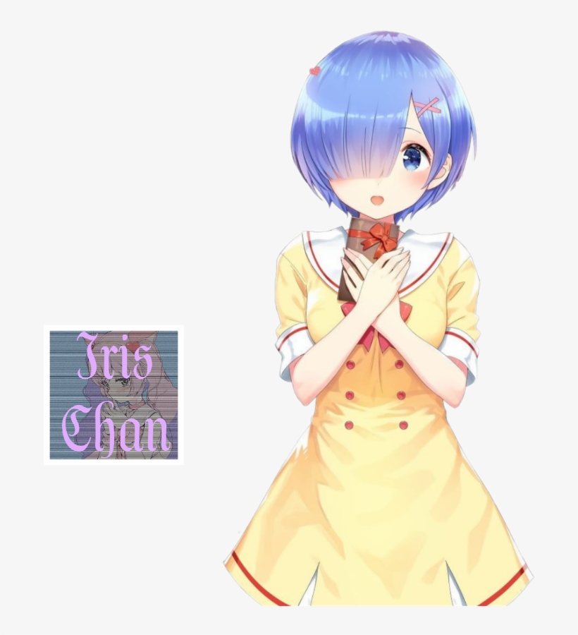 Рем Rem Remrezero Rezero Anime Animetyan Tyan - Cartoon, transparent png