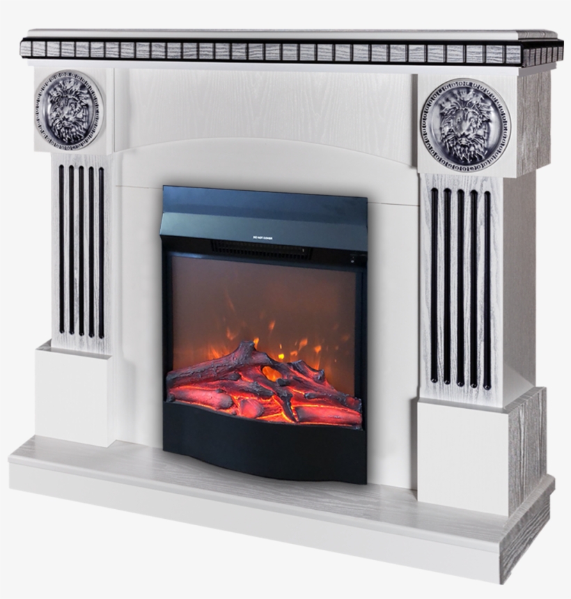 Mantel "prometheus" & Fireplace "corsica" - Semineu Electric Emag, transparent png