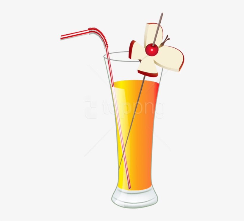 Free Png Apple Cocktailpicture Png Images Transparent - Apple Cocktail Clipart, transparent png