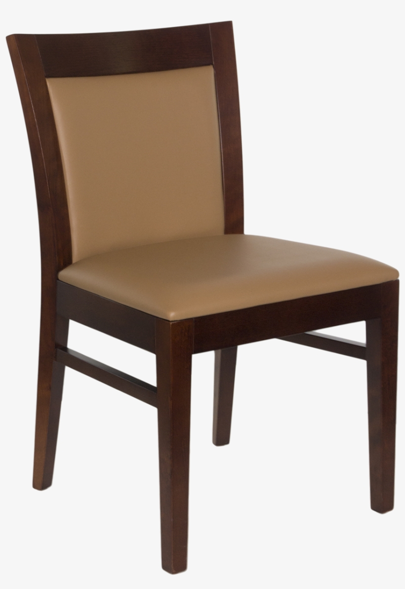 Restaurant Wood Upholstered Square Inset Back Chair - Krzesła Orzech, transparent png