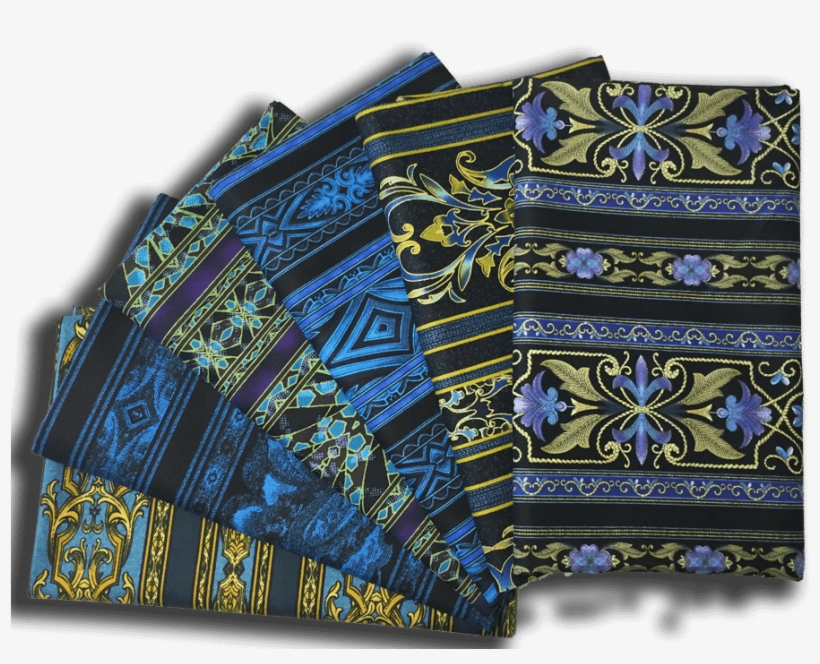 Blue Purple Border Bundle - Motif, transparent png
