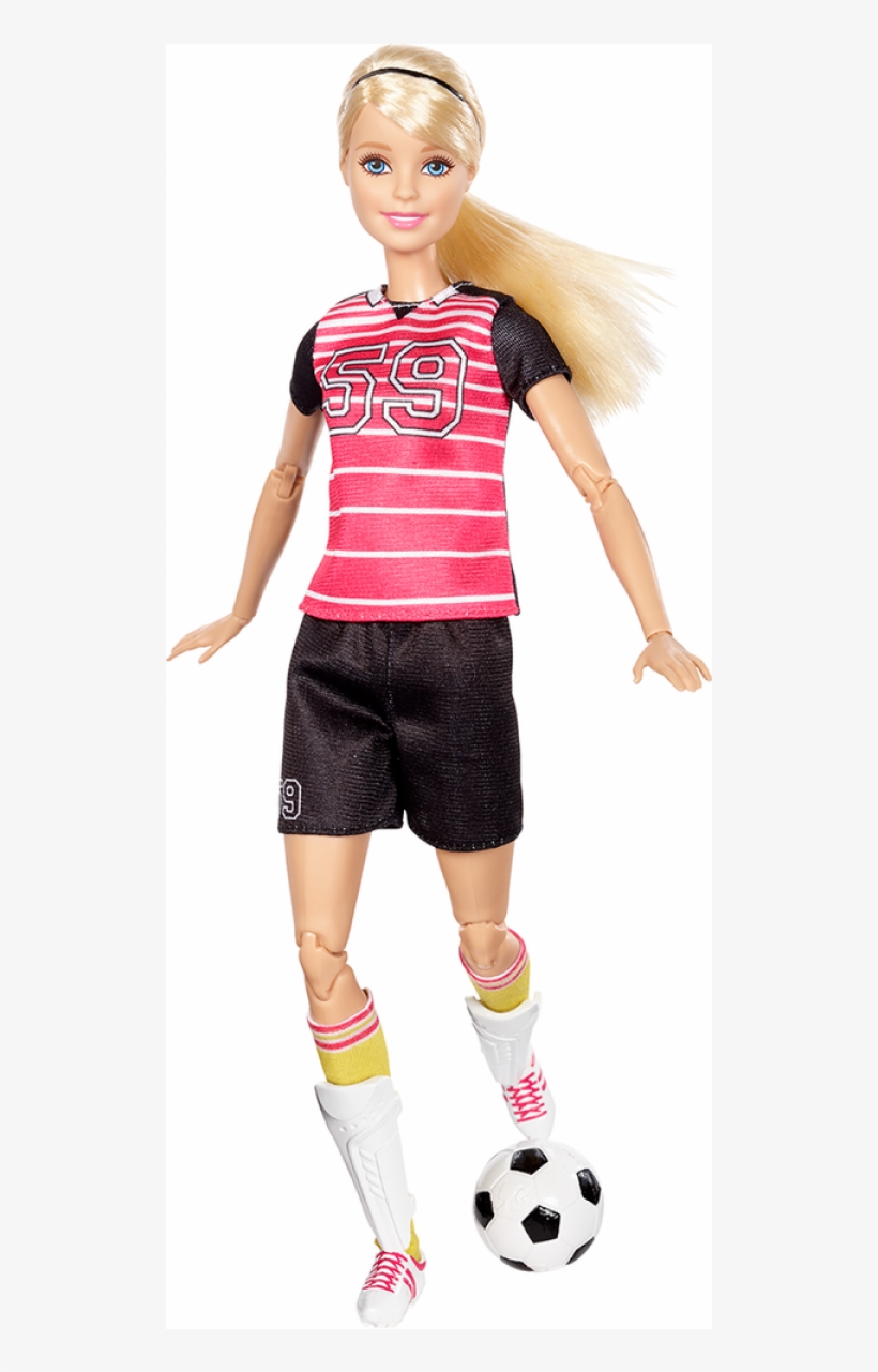 Made To Move Barbie Soccer Player, transparent png