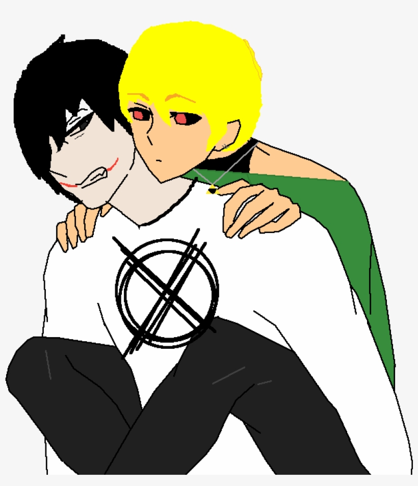 Credit To Artist I Just Did Jeff The Killer - Cartoon, transparent png