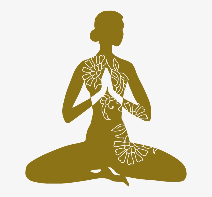 Yoga Silhouette Png - Siluetas De Yoga Png, transparent png