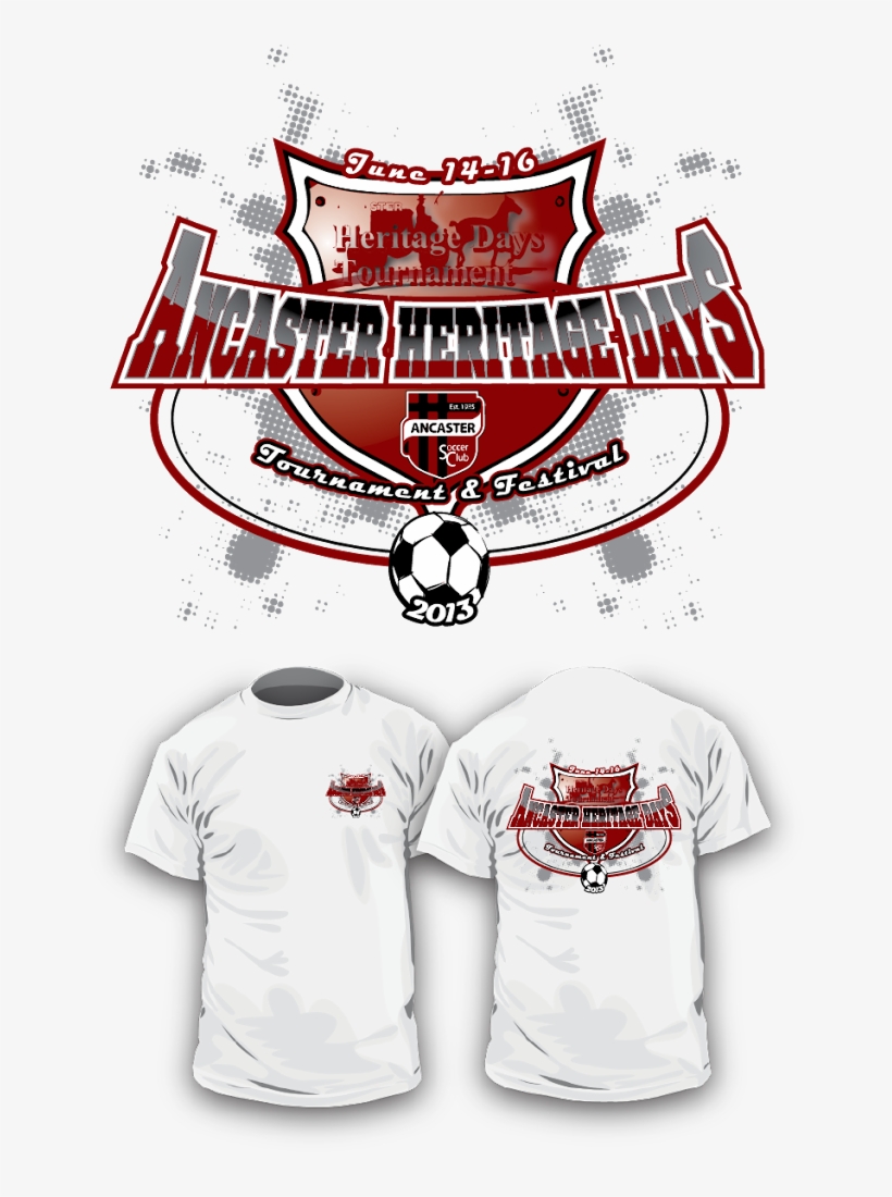 Canada Ontario Big Soccer Event Logo Design Idea By - T Shirt Vector, transparent png