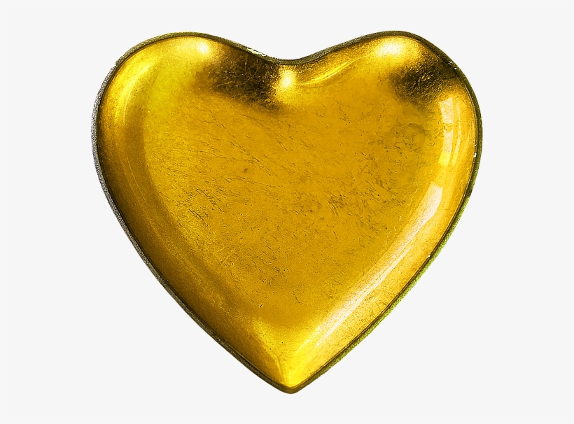 Valentine's Day Record Spending Due To Gold Love Trade - Heart, transparent png