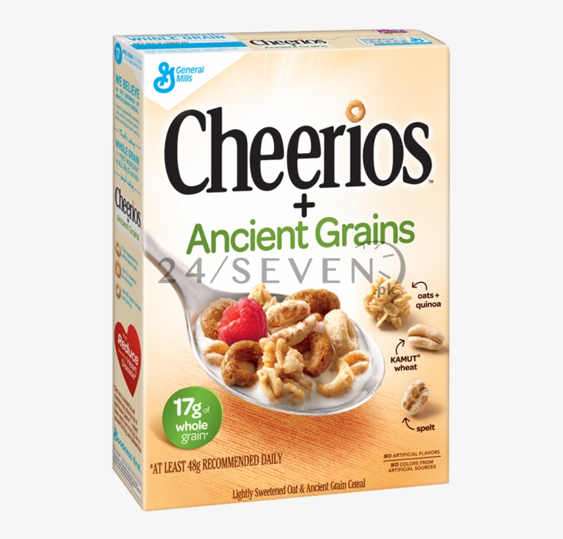 Food Cupboard - Cheerios Cereal Ancient Grains, transparent png