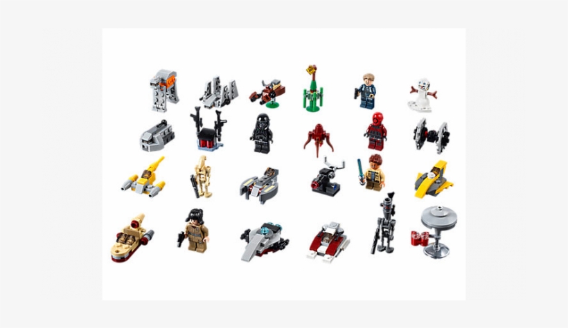 Details - Star Wars Advent Calendar 2018 Figures, transparent png