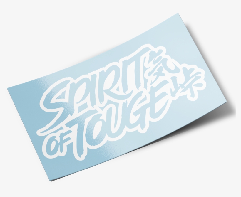 Spirit Of Touge - Calligraphy, transparent png
