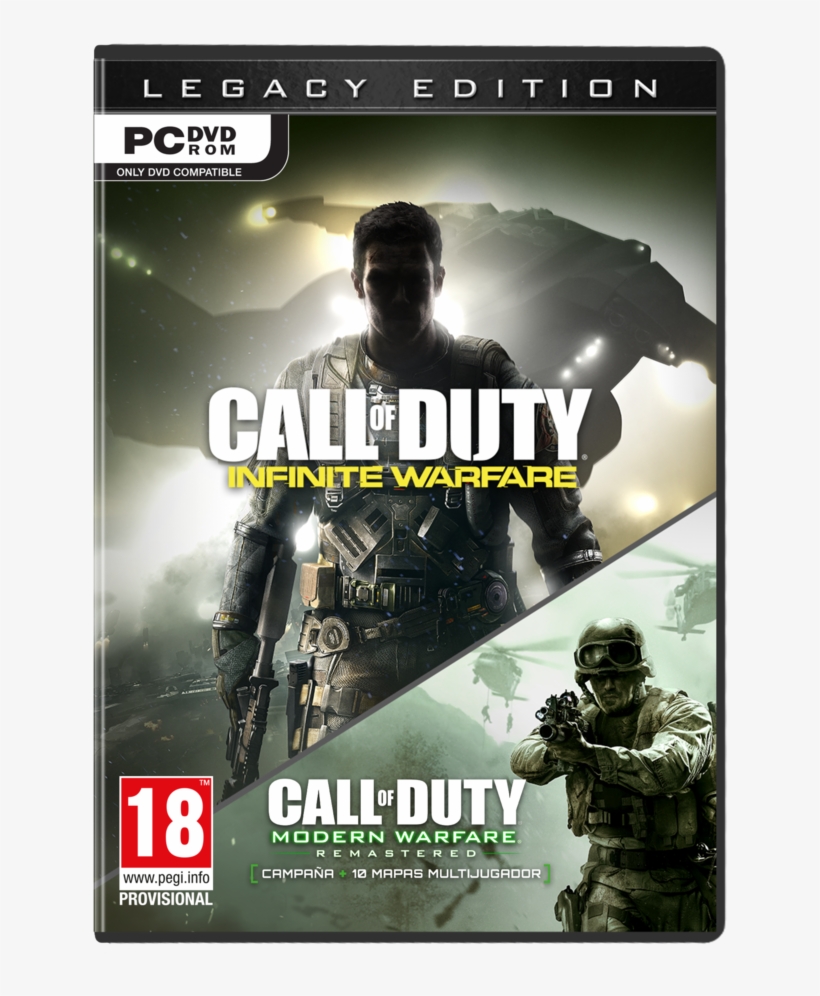 Call Of Duty Infinite Warfare Legacy Edition Pc - Infinite Warfare Cod Remastered, transparent png